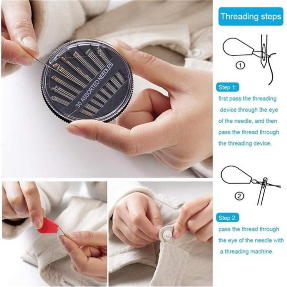 Sewing Kit Set - Portable Sewing Supplies for Beginner - Picture 4 of 6